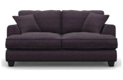 Heart of House Hampstead 2 Seater Tweed Sofa Bed - Purple